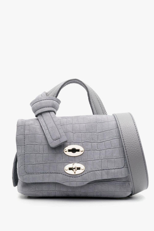 Borsa Grigio Donna Postina Jones Caiman Baby