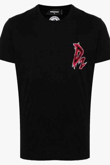 2 T-shirt Nero Uomo Logo Devils - 5