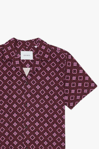 Camicia Arabesque Uomo Rosso - 2