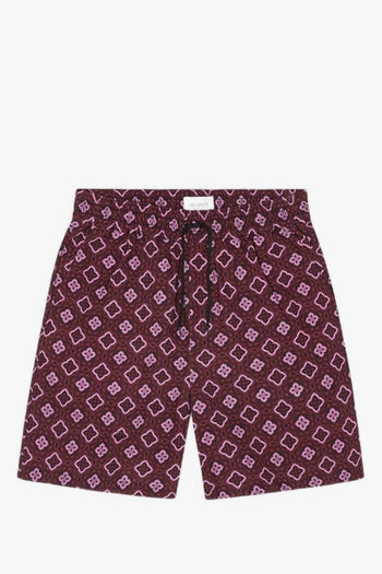 Short Harry Arabesque Uomo Rosso - 3