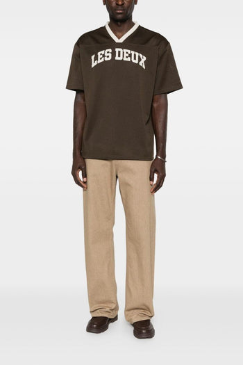 T-Shirt Marrone Uomo Traforata - 2