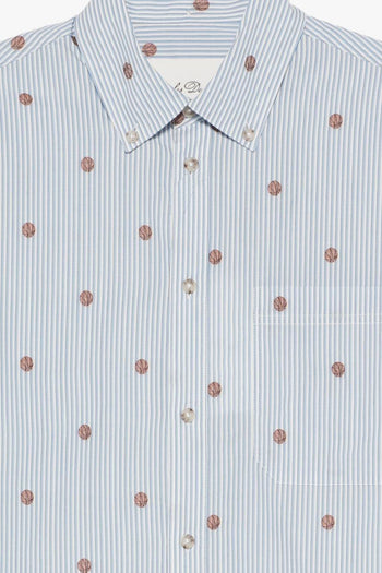 Camicia Basket Uomo Celeste - 2