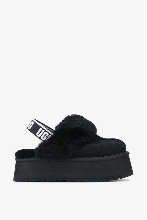Slippers Funkette Donna Scarpe Nero