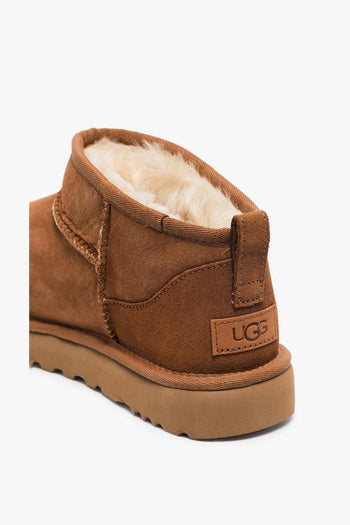 Stivali Classic Ultra Mini Donna Scarpe Marrone - 4