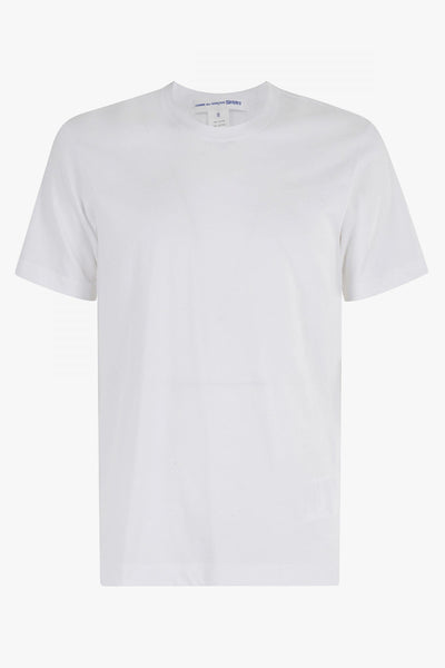 T-Shirt Bianco Uomo Maniche Corte
