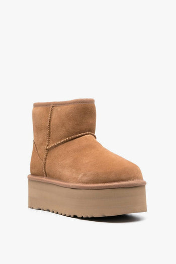 Stivali Classic Mini Platform Donna Scarpe Marrone - 2