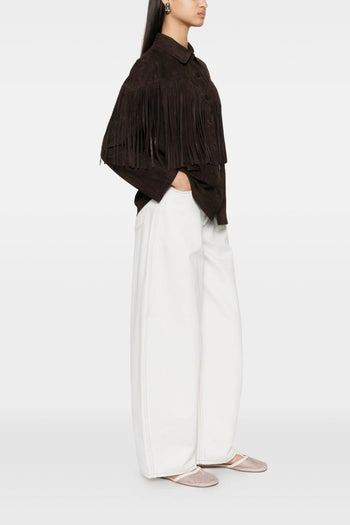 Giacca-Camicia Western Donna Marrone - 3