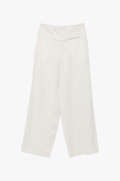 Pantalone Ampio Donna Bianco