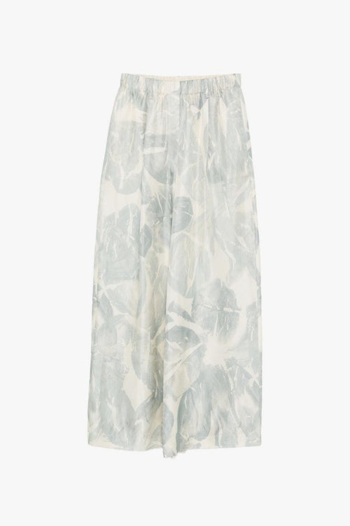 Pantalone Azzurro Donna Foliage
