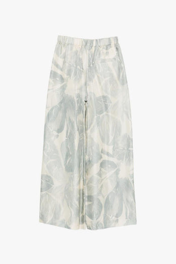 Pantalone Azzurro Donna Foliage - 2