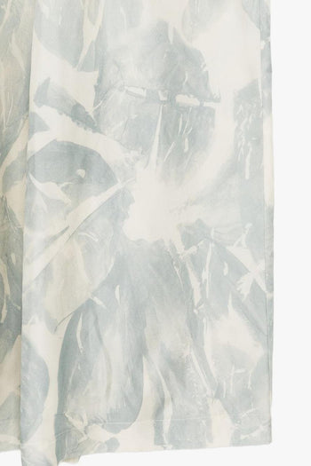 Pantalone Azzurro Donna Foliage - 3