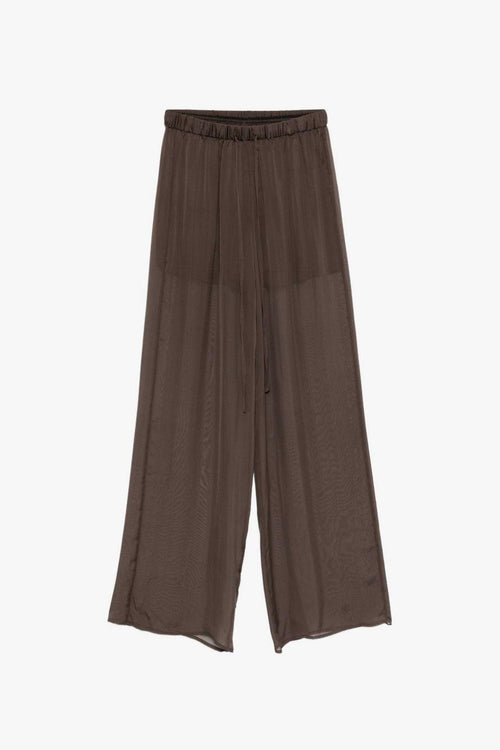 Pantalone Palazzo Donna Marrone