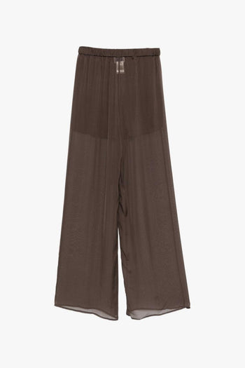 Pantalone Palazzo Donna Marrone - 2