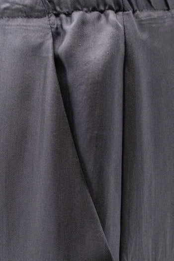 Pantalone Gamba Ampia Donna Grigio - 3
