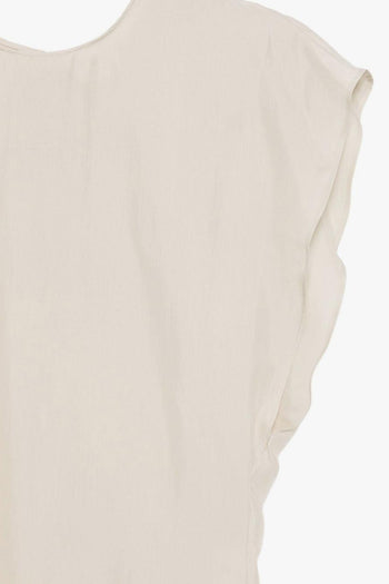 Blusa Asimmetrica Donna Bianco - 2