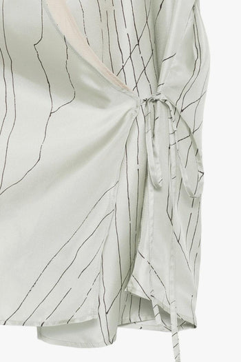 Blusa Stampata Donna Verde - 3
