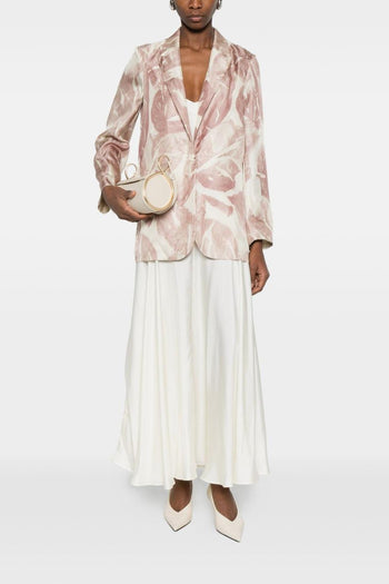 Giacca Rosa Donna Floreale - 2