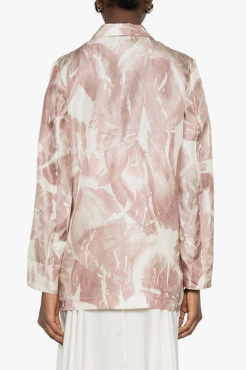 Giacca Rosa Donna Floreale - 3