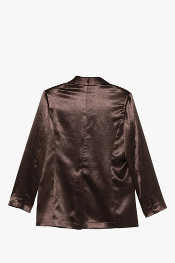 Giacca Raso Donna Marrone - 2