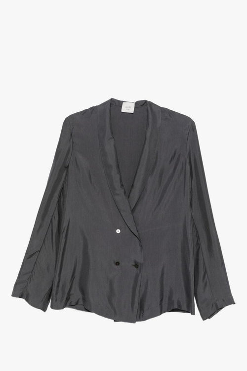 Blazer Doppiopetto Donna Grigio