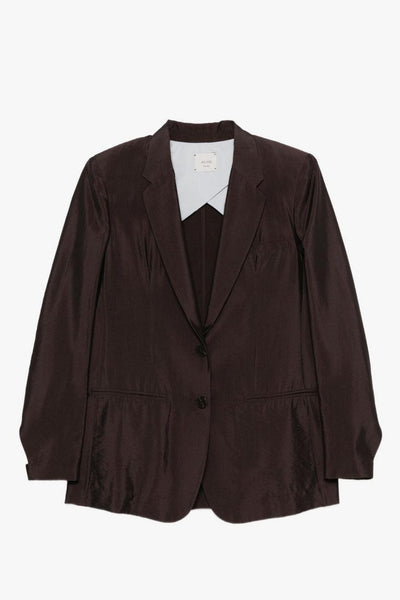 Giacca Monopetto Donna Marrone
