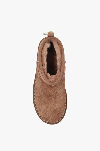 Stivali Classic Ultra Mini Biarritz Donna Scarpe Marrone - 3