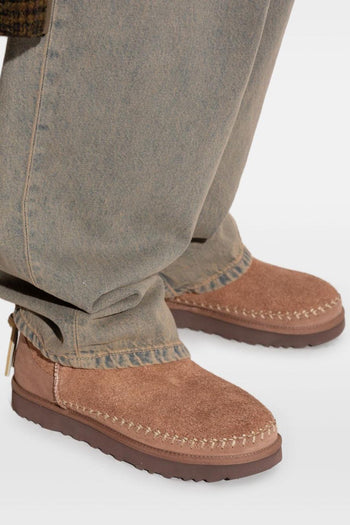 Stivali Classic Ultra Mini Biarritz Donna Scarpe Marrone - 5