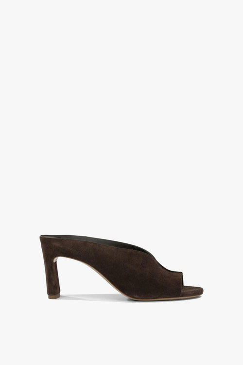 Scarpe Sabot Donna Marrone