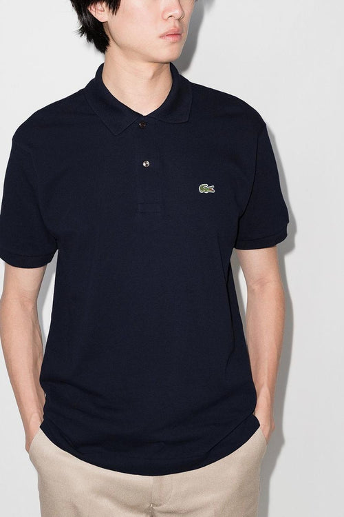 Uomo Polo Blu Taglio Classico L.12.12 Original