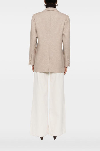 Blazer Beige Donna - 2