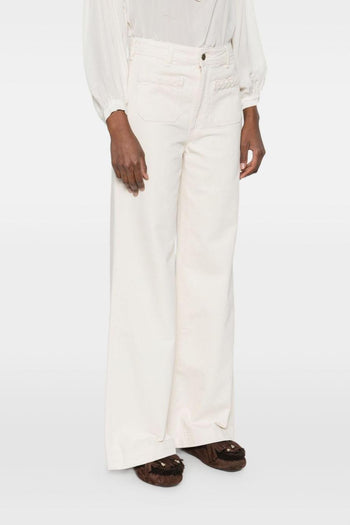 Pantalone Beige Donna - 2