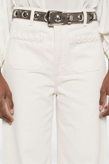 Pantalone Beige Donna - 5