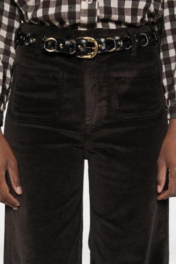 Pantalone Marrone Donna - 4