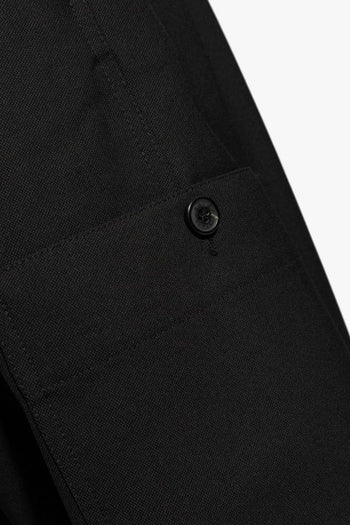 Pantalone Nero Uomo Elastico e Coulisse - 4