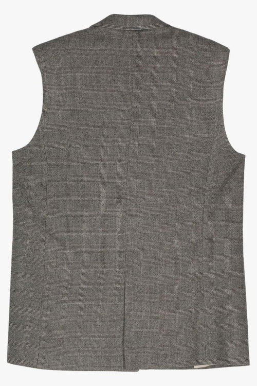 Gilet Grigio Donna Principe di Galles - 2