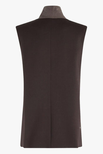 Gilet Marrone Donna - 2