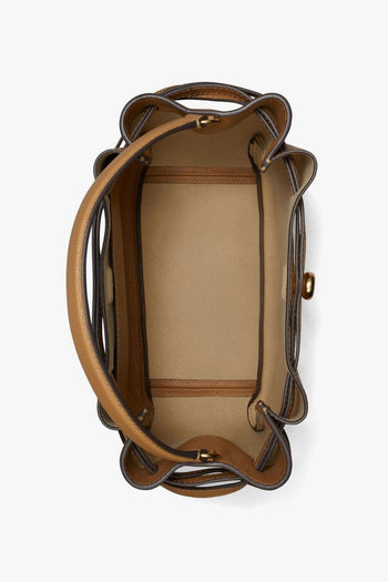 Borsa Marrone Donna Romy a Secchiello - 5