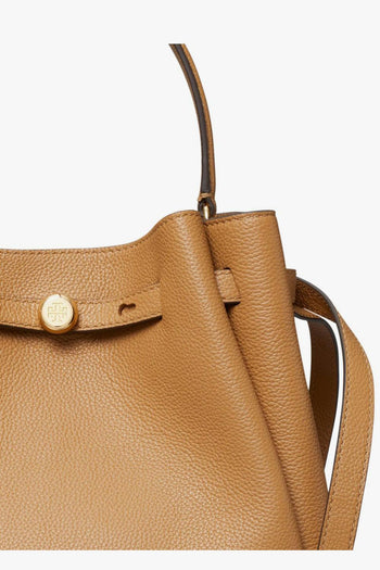Borsa Marrone Donna Romy a Secchiello - 6
