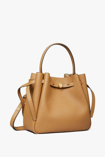 Borsa Marrone Donna Romy a Secchiello - 7