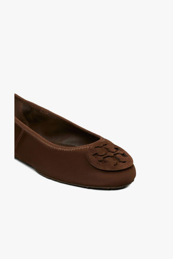 Ballerine Marrone Donna Logo Applicato - 2