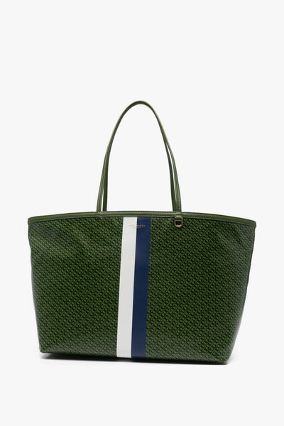 Borsa Verde Donna Racer Tote