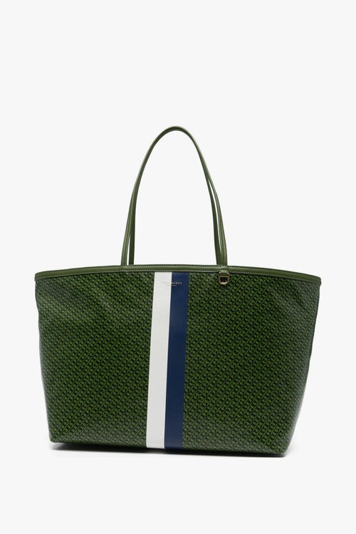 Borsa Verde Donna Racer Tote