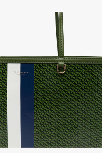 Borsa Verde Donna Racer Tote - 3