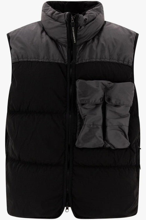 Gilet Nero Uomo Eco-Chrome