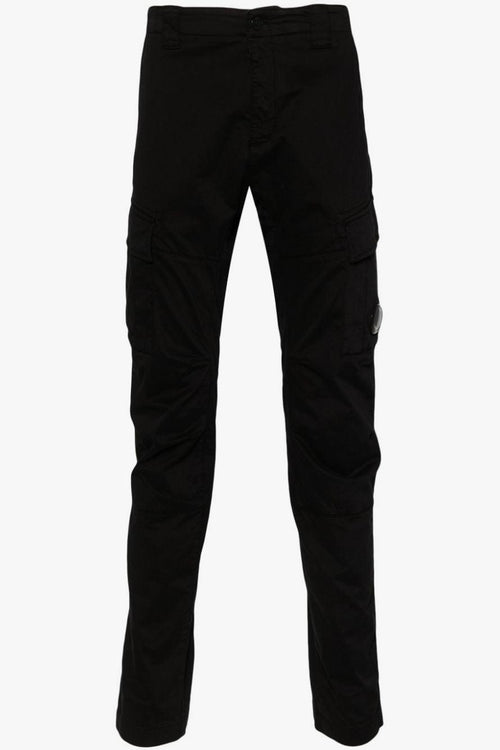 Pantalone Nero Uomo con applicazione