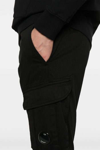 Pantalone Nero Uomo con applicazione - 5