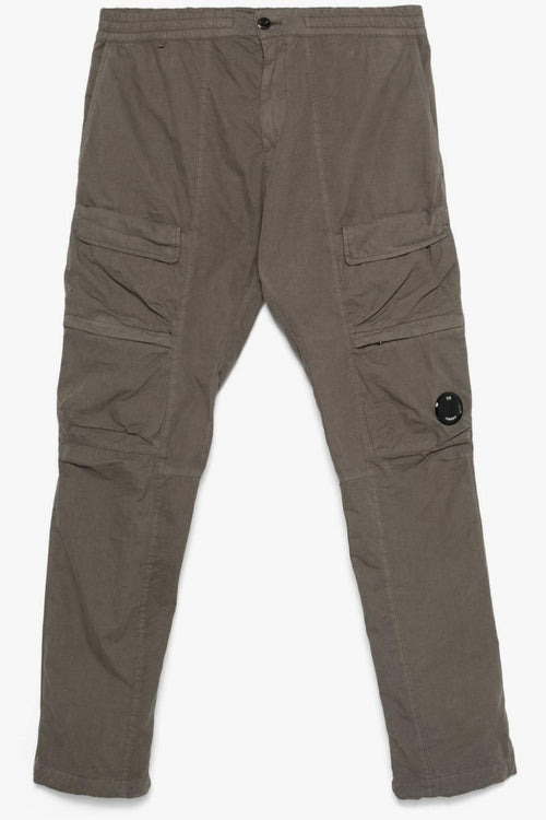 Pantalone Verde Uomo Cargo Microreps