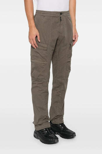 Pantalone Verde Uomo Cargo Microreps - 5