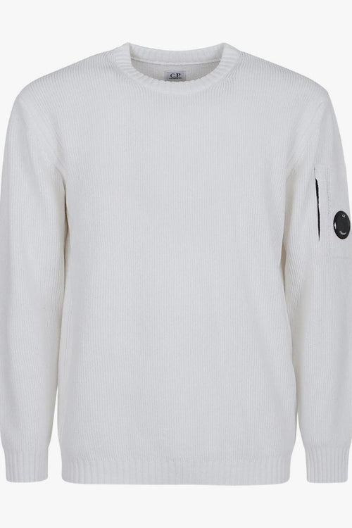 Maglia Bianco Uomo Applicazione Lens