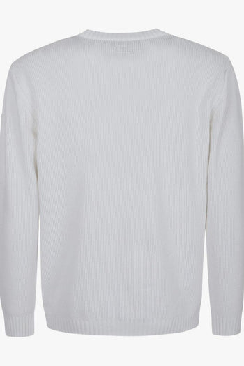 Maglia Bianco Uomo Applicazione Lens - 3